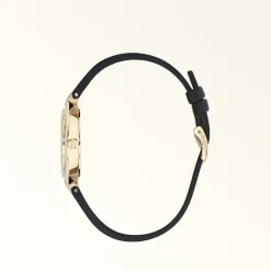 Furla Logo Links Orologio Con Cassa Tonda