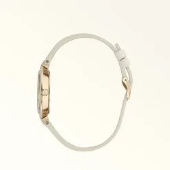 Furla Logo Links Orologio Con Cassa Tonda